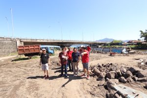 Walikota Manado Andrei Angouw Mengisi Waktu Libur Dengan Meninjau Proyek Pembangungan dan Penataan