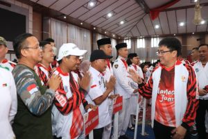 Walikota & Wakil Walikota Manado Turut Hadir Dalam Acara Lepas Kontingen Porprov